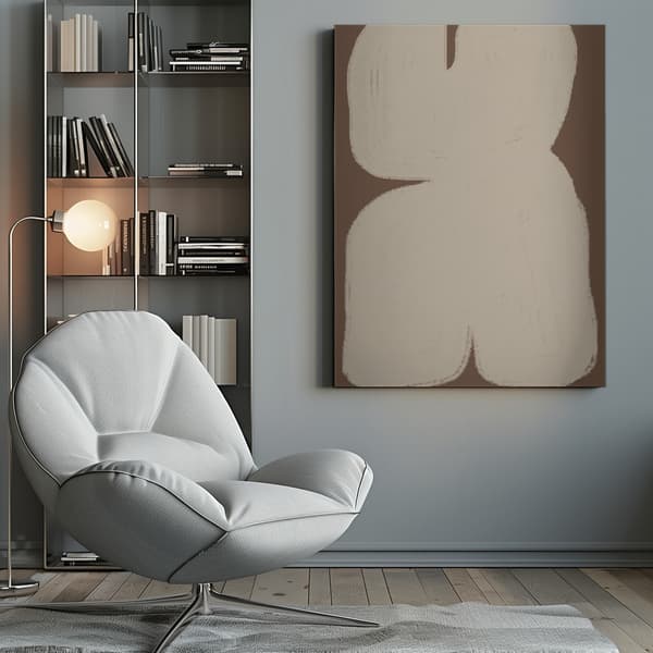 Shape Geometric Art Canvastavla 50x70 cm