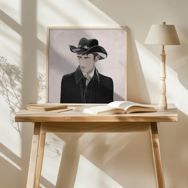 Kibar Cowboy Poster 50x50 cm