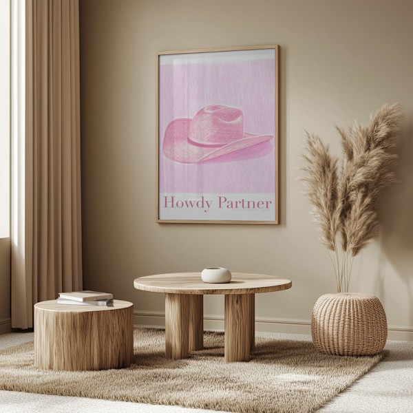 P&c Howdypartner Copy Poster 50x70 cm
