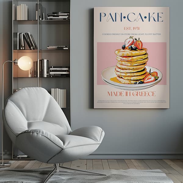 Pancake Canvastavla 50x70 cm
