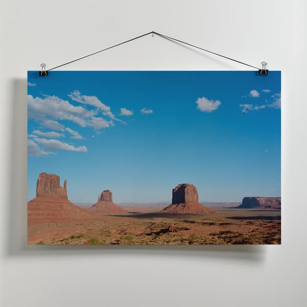 Monument Valley IV Canvastavla 40x30 cm