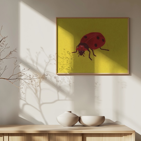 Ladybird Poster 40x30 cm