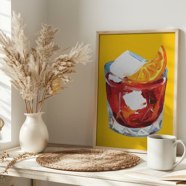 Negroni On Sunshine Poster 30x40 cm