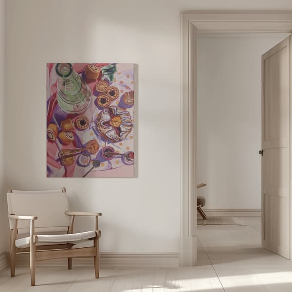 Sweeter Than Cotton Candy Canvastavla 50x70 cm