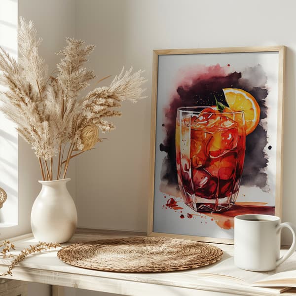Drinks cocktail Poster 30x40 cm