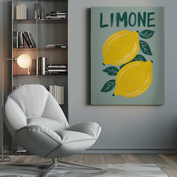 Limone Canvastavla 50x70 cm