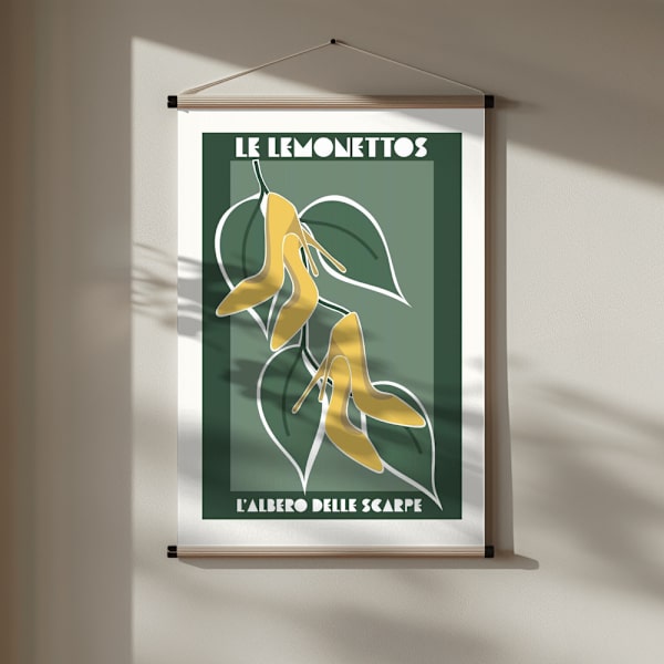 Shoe tree 2 Poster 30x40 cm