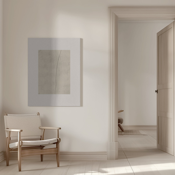 Minimalist Texture Paper No.1 Canvastavla 50x70 cm