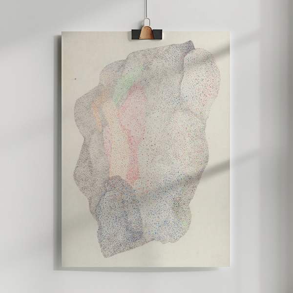 Cloud Poster 50x70 cm