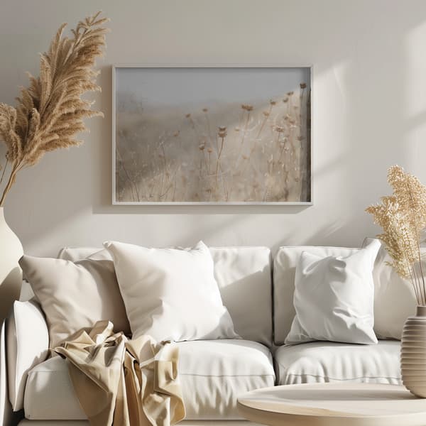 winter thistle no.2 Poster 70x50 cm