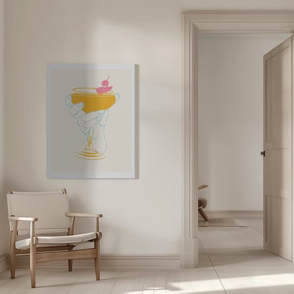 Jlr Cocktail1 Copy Canvastavla 50x70 cm