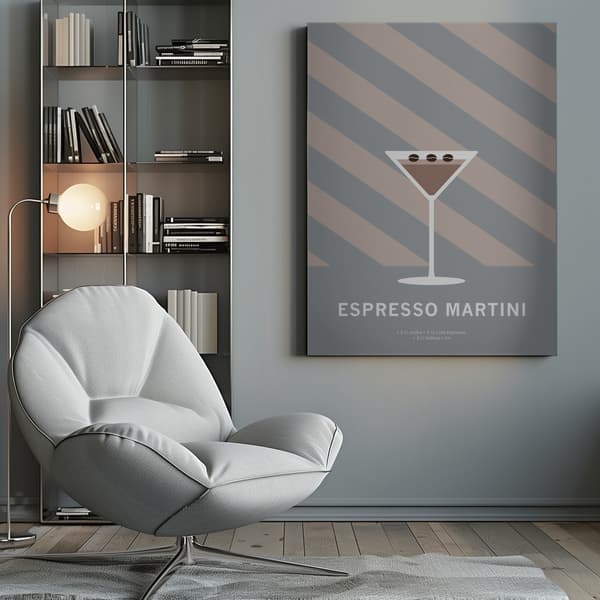 Drink Espresso Martini Canvastavla 50x70 cm
