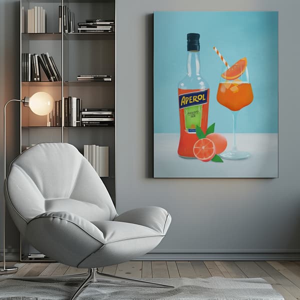 Aperol Spritz Canvastavla 50x70 cm