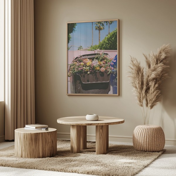Palm Springs Curb Poster 50x70 cm