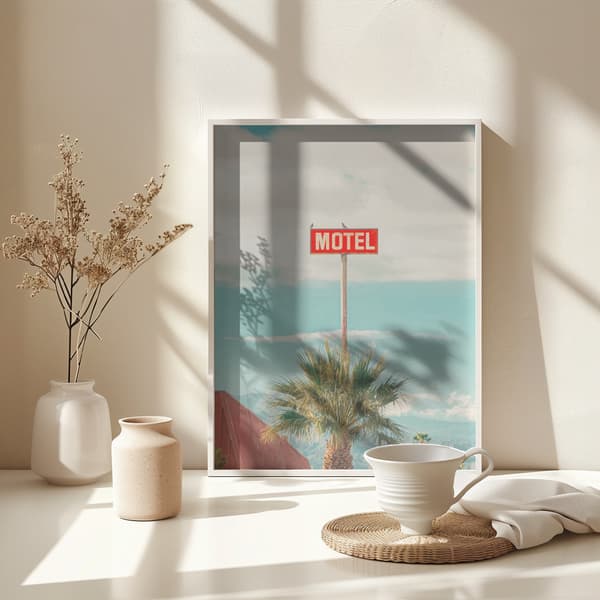This Motel is for the Birds Poster 30x40 cm