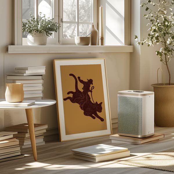 RODEO CAT Poster 50x70 cm