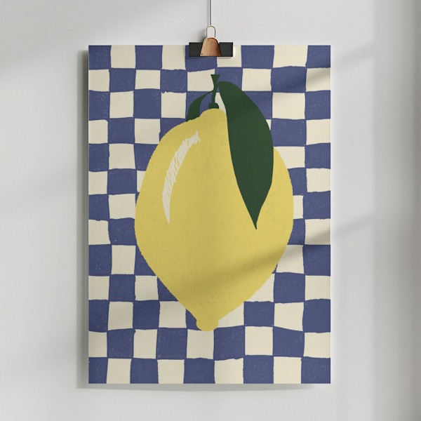 Lemon Poster 50x70 cm