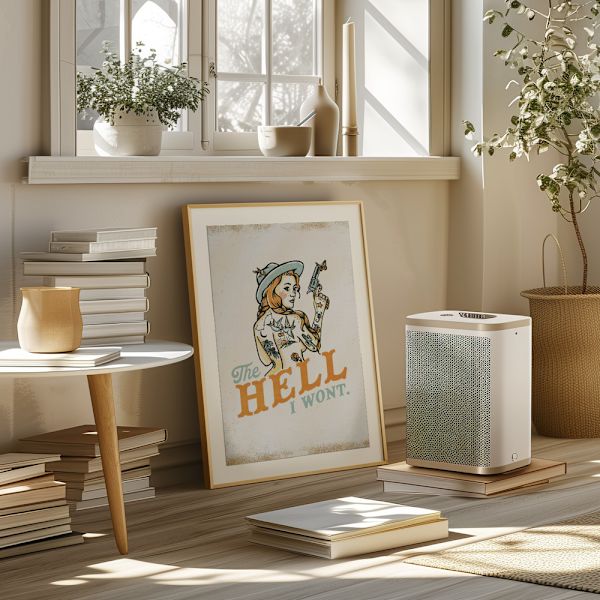 Hell I Wont Poster 50x70 cm