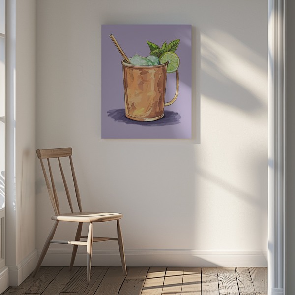 Moscow Mule - Jolly and Dash Canvastavla 30x40 cm