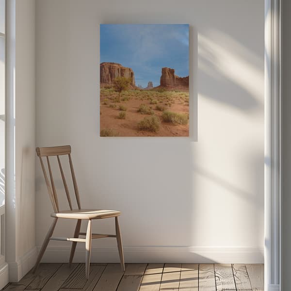 Monument Valley XII Canvastavla 30x40 cm