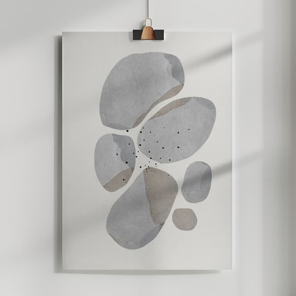 Stones Poster 50x70 cm