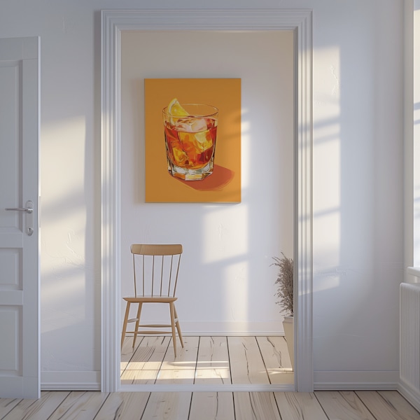 Negroni - Jolly and Dash Canvastavla 50x70 cm