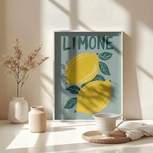 Limone Poster 30x40 cm