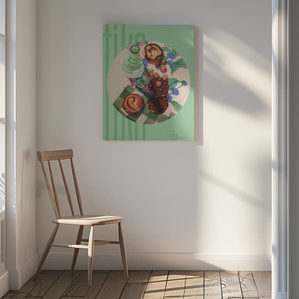 Forget Me Not Canvastavla 30x40 cm