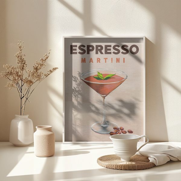 Espresso Poster 30x40 cm
