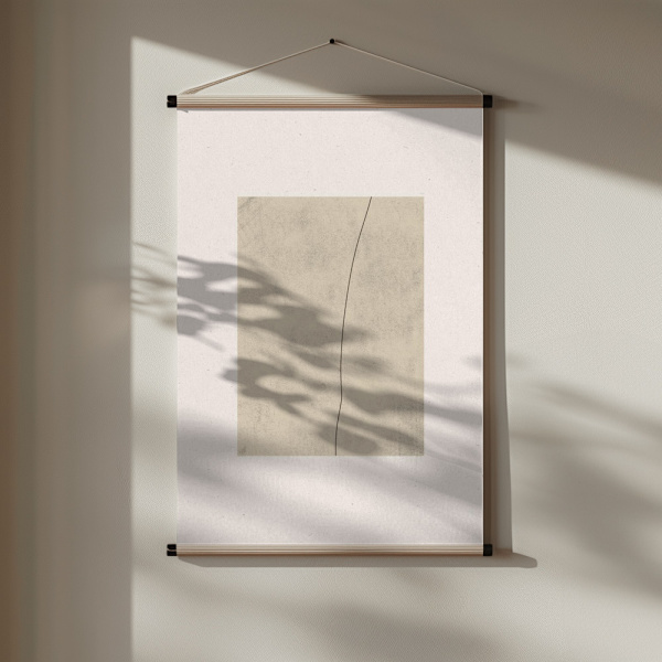 Minimalist Texture Paper No.1 Poster 30x40 cm