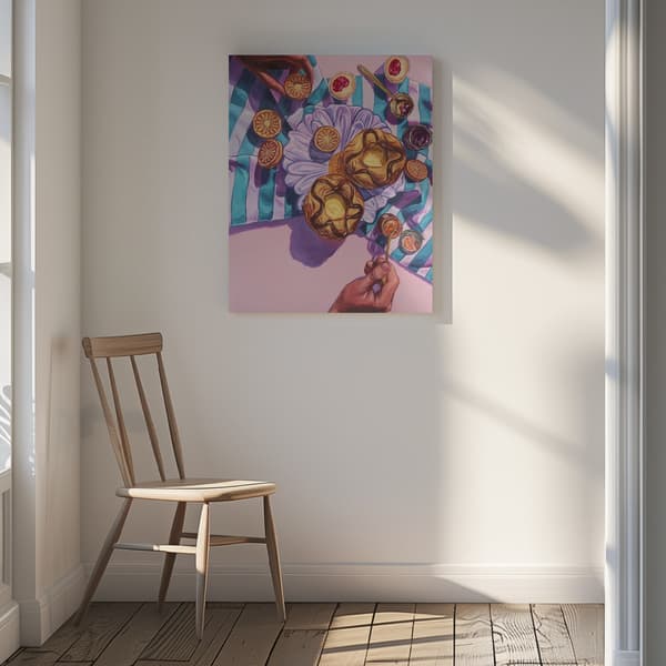 In the Lavender Shadows Canvastavla 30x40 cm