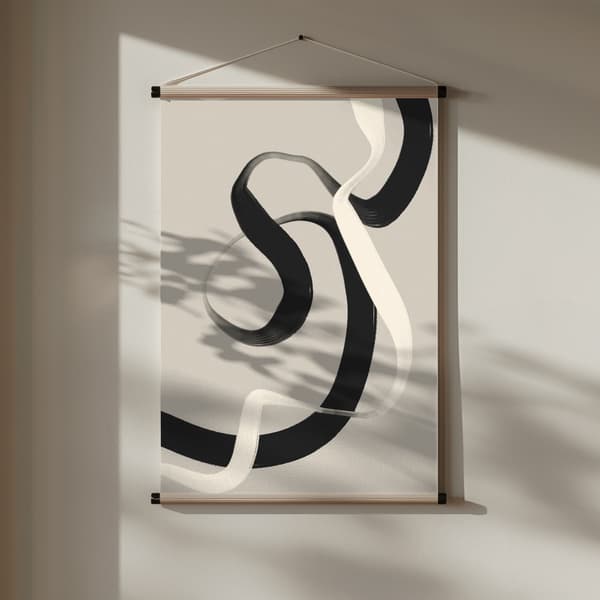 Blackstrokesno15 Poster 30x40 cm