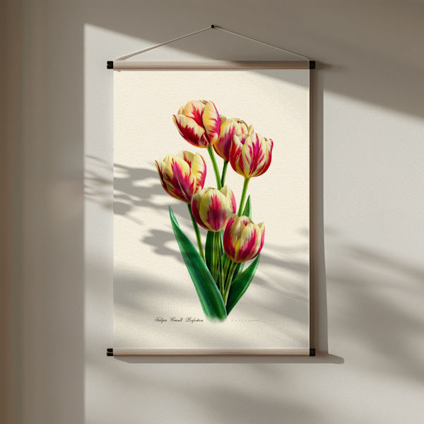Botany   Tulipa Grand Perfection Poster 30x40 cm