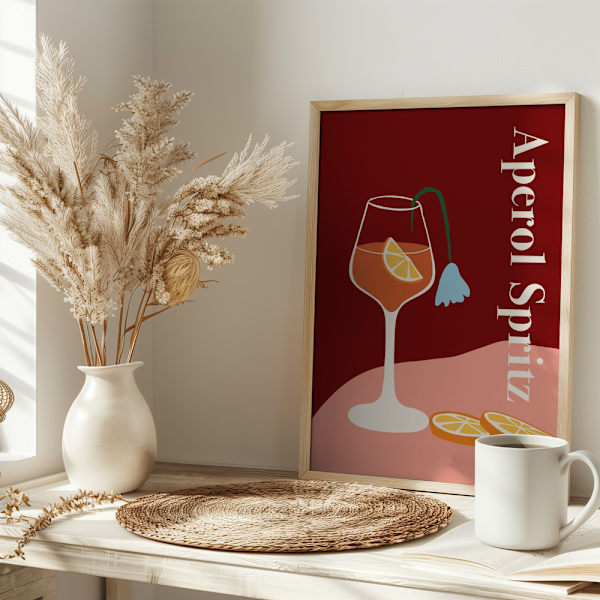 Aperol Spritz Poster 30x40 cm