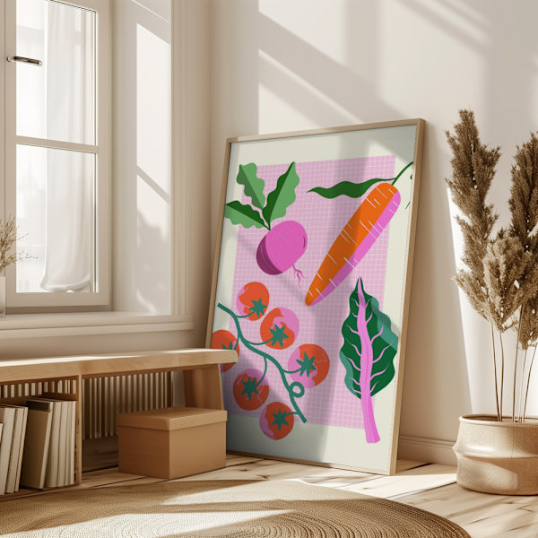 Veggies Poster 50x70 cm