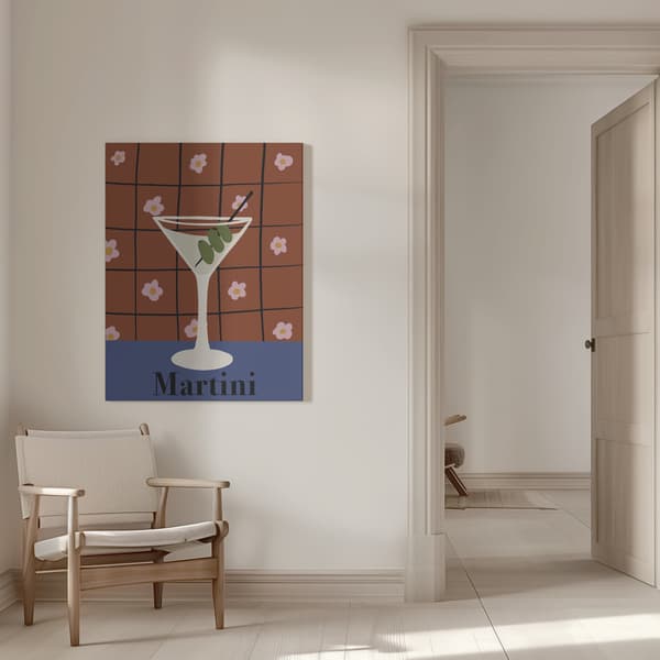 Martini Canvastavla 50x70 cm
