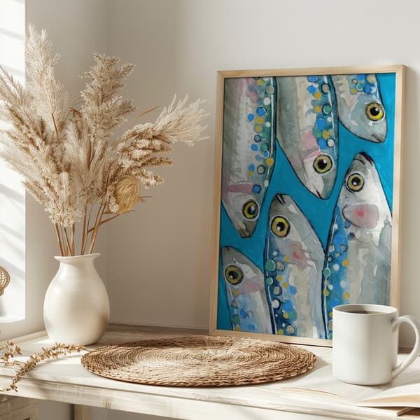 Fishes Poster 30x40 cm