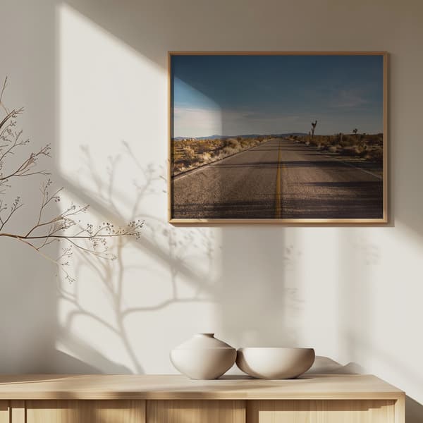 Joshua Tree Road Poster 40x30 cm