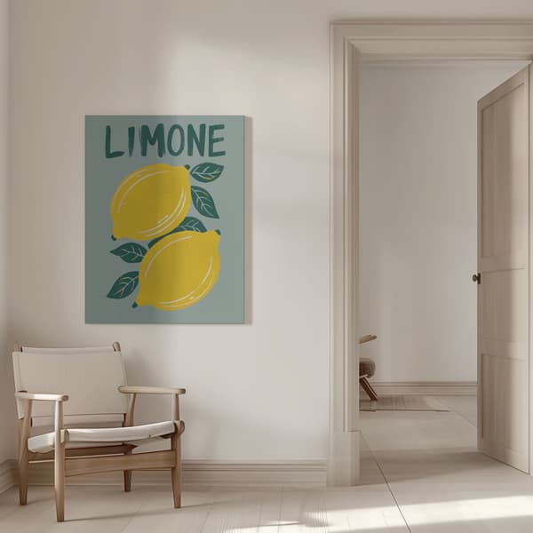 Limone Canvastavla 50x70 cm