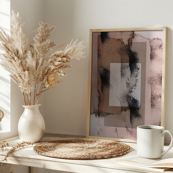 Abstract Brush Strokes 17y Poster 30x40 cm