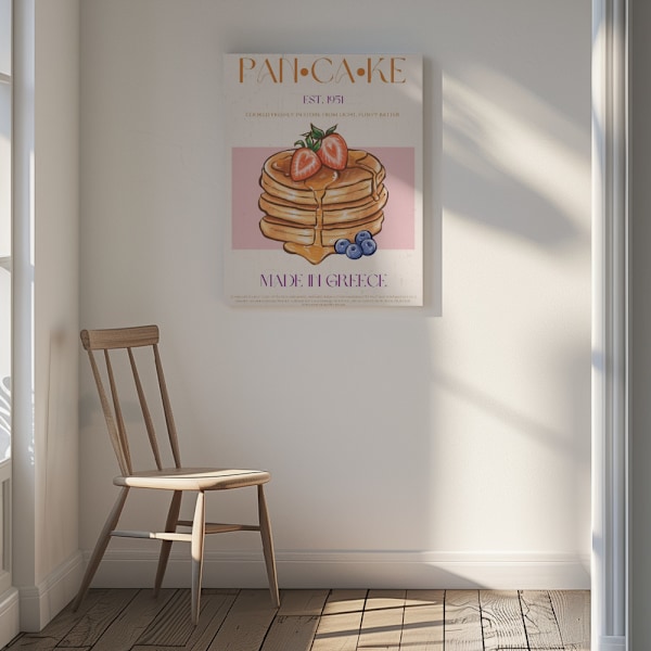 Pancake Canvastavla 30x40 cm