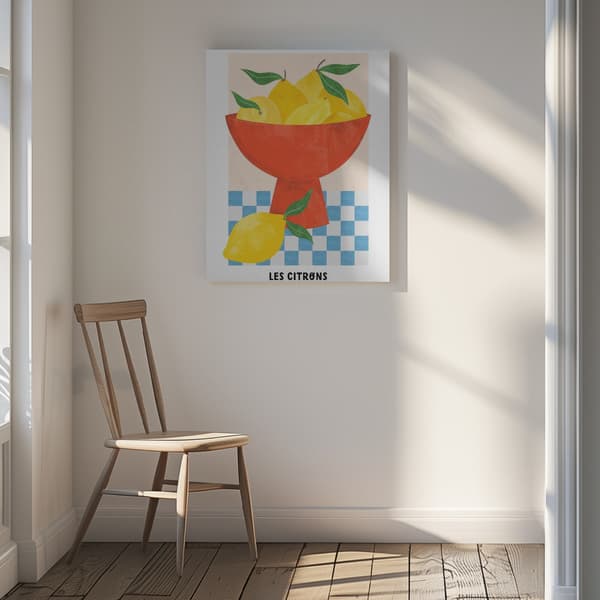 Les Citrons Canvastavla 30x40 cm