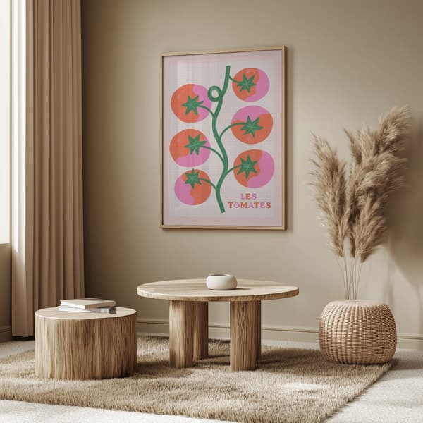 Les Tomates Poster 50x70 cm