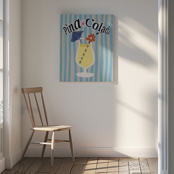 Pina Colada Canvastavla 30x40 cm