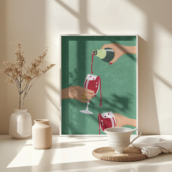 Cheers Girls Poster 30x40 cm