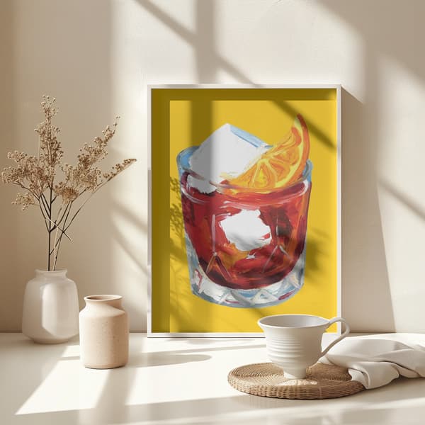 Negroni On Sunshine Poster 30x40 cm