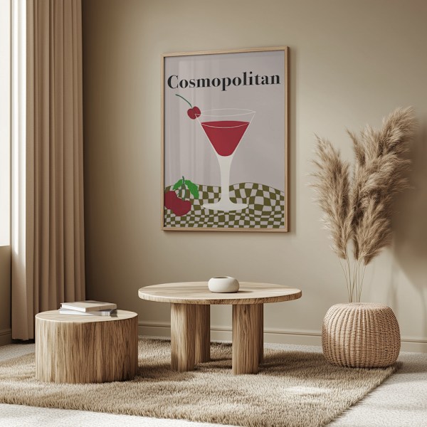 Cosmopolitan Poster 50x70 cm