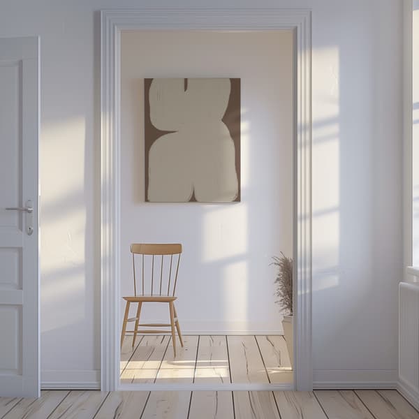 Shape Geometric Art Canvastavla 50x70 cm
