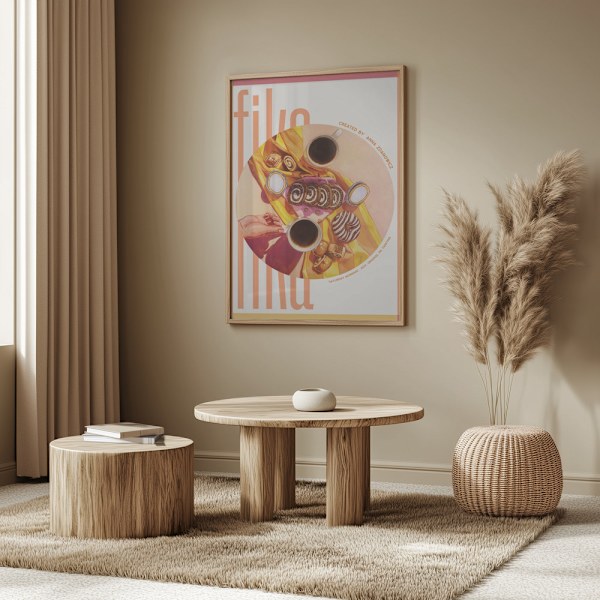 Saturday Morning Poster 50x70 cm