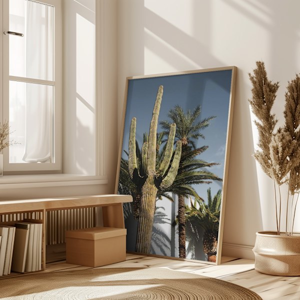 Cactus Las Vegas Poster 50x70 cm